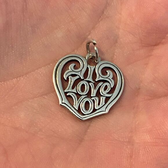 James Avery Jewelry - James Avery Retired “I Love You” Heart Charm